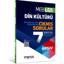 Marka Yayınları Lgs Din Kültürü Konularına Göre Düzenlenmiş Son 7 Yıl Çıkmış Sorular