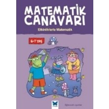 Mavi Kelebek Yayınları Matematik Canavarı - Etkinliklerle Matematik 6-7 Yaş