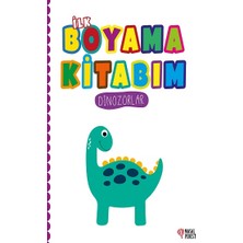 Masalperest Ilk Boyama Kitabım - Dinozorlar