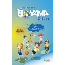 Fark Yayınları Etkinlikli Boyama Kitabı Spor Aktiviteleri