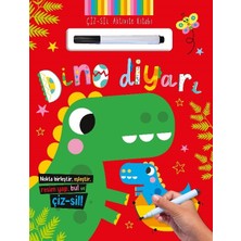 İndigo Çocuk Çiz – Sil Aktivite Kitabı  Dino Diyarı