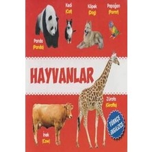 Parıltı Yayınları Hayvanlar Türkçe-Ingilizce
