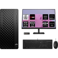 HP Prodesk 2 Tower G1I i5 14500 16GB RAM 2TB SSD 23.8" FHD FreeDOS B6XX1ETPN663 Masaüstü Bilgisayar + Per4 USB
