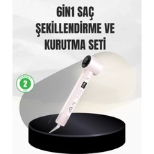 Pileli Store Pilelistore- 6 Başlıklı Hızlı Kurutma ve Bukle Şekillendirme Seti