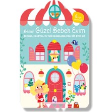 İndigo Çocuk Benim Güzel Bebek Evim – Boyama, Çıkartma ve Yeni Kelimelerle Dolu Bir Oyun Evi (6 Sayfa Çıkartmasıyla)