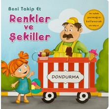 Net Çocuk Yayınları Beni Takip Et Renkler ve Şekiller-Dondurma