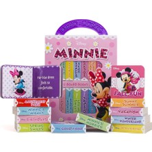 Pi Kids Disney Minnie Mouse - My First Library Board Book Block 12-Book Set