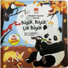 Uçan Fil Yayınları Bebeğimle Hayvanlar Aleminde Büyük, Büyük, Çok Büyük (Ciltli)