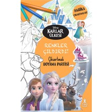 Doğan Çocuk Disney Karlar Ülkesi - Renkler Çıldırdı! Çıkartmalı Boyama Partisi