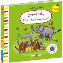 Beta Kids Ormanda Kim Saklanıyor? Axel Scheffler (Keçe Kapakçıklı Kitap) (Ciltli)