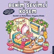 Destek Yayınları Coco Wyo'nun Yazdığı Benim Sevimli Köşem Ciltsiz 96 Sayfa Boyama Kitabı