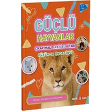 Beta Kids Güçlü Hayvanlar Çıkartmalı Aktivite Kitabı Düşünme Becerileri