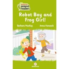 Redhouse Yayınları Robot Boy And Frog Girl! -Peapod Readers -2