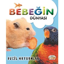 0-6 Yaş Yayınları Bebeğin Dünyası - Evcil Hayvanlar (Sıvama Cilt)