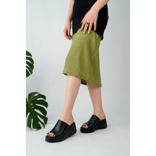 Tarçın Ayakkabı Hakiki Deri Kadın Deri Terlik TRC126-1700