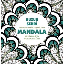 Wovna Huzur Şehri - Mandala (Büyükler Için Boyama)