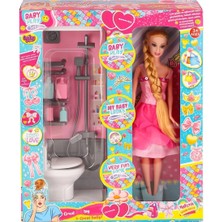 Gültekin OYD-02387 Bebek ve Banyo Oyun Seti -Oydaş Oyuncak