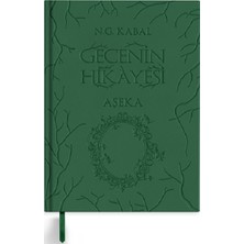 Martı Yayınları Gecenin Hikayesi - Aşeka (Deri Cilt)
