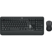 Zemheri Logitech MK540 Siyah Kablosuz Klavye Mouse Set