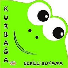 0-6 Yaş Yayınları Şekilli Boyama - Kurbağa