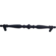 Nemere Antika Tarz Dekoratif Pirinç Yeni Sütun Mobilya Kulbu - 128MM, Oksit