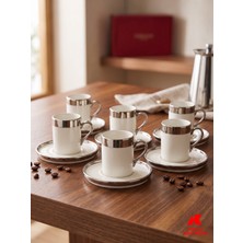 Köklü Züccaciye 6 Kişilik Kahve Fincan Takımı