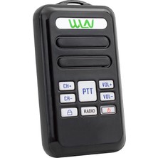 Zemheri Wln KD-C80 3-5 Km 16 Kanal Radyolu Deprem Çantası Için Mini Telsiz