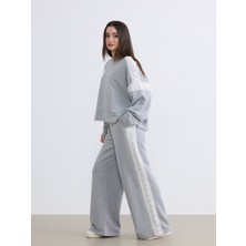 Soulife Petite Bisiklet Yaka Kadın Sweatshirt