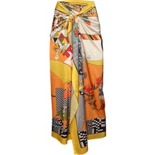 Bolder Vivian Yellow Figür 145*100 cm (Iç Göstermez) Pareo