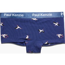 Paul Kenzie x Doğa Derneği - Desenli Kadın Boyshort Külot - Leylek