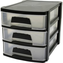 Kont Tonton - No:2 Çekmece 3 Katlı 18.5X27X20CM (5067)