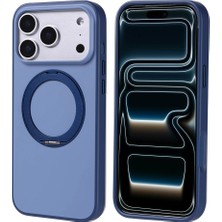 Apple iPhone 17 Pro Max Kılıf M-Safe Şarj Özellikli Standlı Zore Proton Silikon Kapak