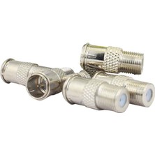 Powermaster Hızlı F Quick Düz Tip Dişi-Erkek Dönüştürücü Konnektör (1 Adet)