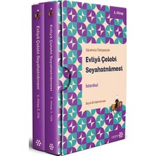 Yeditepe Yayınevi Evliya Çelebi Seyahatnamesi Istanbul 1. Kitap 2 Cilt ( Kutulu)