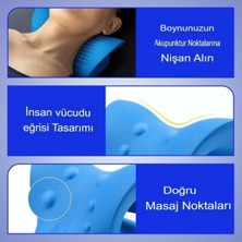 PremiumPort Oval Boyun Düzleşmesi ve Omuz Destek Yastığı, Rahatlatıcı Traksiyon Cihazı
