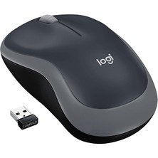 Zemheri Logitech M185 Kablosuz Gri Mouse