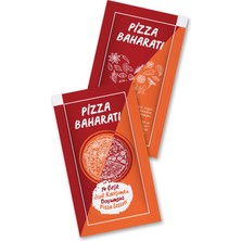 Balkan Ambalaj Tek Kullanımlık Pizza Baharatı 14 Çeşit Karışım (3000 Adet) Pizza Çeşnisi 4X7CM