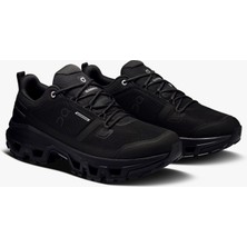 On Running Siyah Cloudrock Low Wp Sneakers Erkekler İçin Konforlu Tasarım ve Taban Tipi