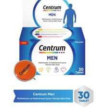 Centrum Men Multivitamin 30'lu Tablet + Vitamin Kutusu Hediye