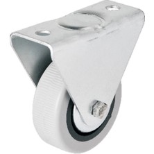 Nemere Hts 106 - 50 mm Sabit Kapaklı Gri Pvc Teker