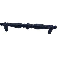Nemere Antika Tarz Dekoratif Pirinç Yeni Sütun Mobilya Kulbu - 192MM, Oksit