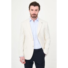 MCR Düz Slim Fit Mono Yaka Erkek Ceket
