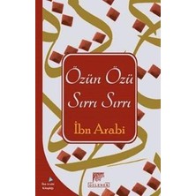 Gelenek Yayıncılık Özün Özü Sırrın Sırrı