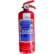 Kuru Tozlu Yangın Söndürme Tüpü 1 kg
