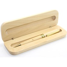 Kont Ahşap Kutulu Tükenmez Kalem Model 1