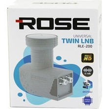 Kont 2li Uydu Lnb Unıversal Twın Full Hd - 3D - 0.1db RLE-200 (5067)