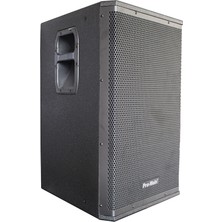 Zemheri Pro-Main MS-1015GA 600 Watt 38 cm Aktif Ahşap Kabin Hoparlör