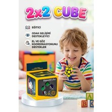 Farbu Oyuncak Beşgen Zeka Küpü Kübix! Akıcı Hızlı Takılmayan Renkli Geometrik Şekilli Eğitici Oyuncak