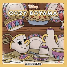 Beta Kids Disney Cozy Boyama, Sevimli ve Rahatlatıcı Boyama Kitabı - Minnoşlar