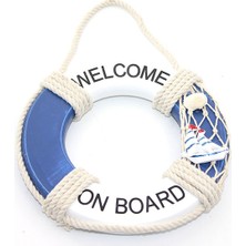 Kont Ahşap Marin Duvara Asmalı Simit Model 1